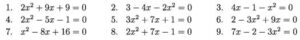 Equation exercises-5