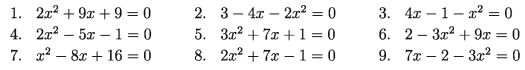 Equation exercises-5