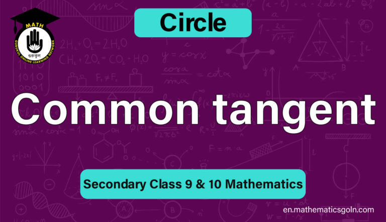 Common tangent