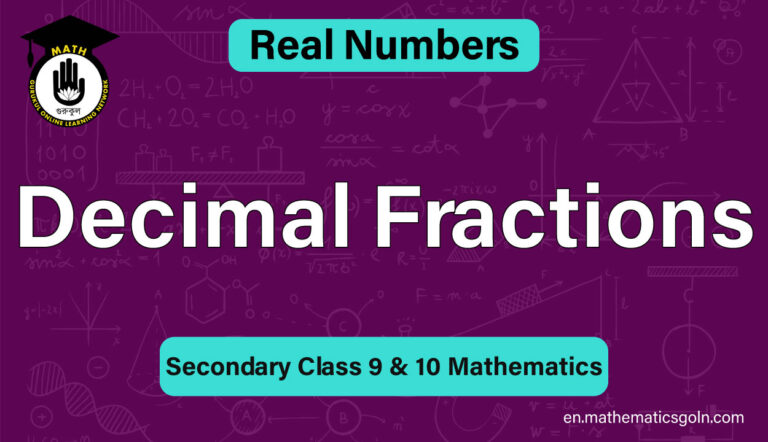 Decimal Fractions