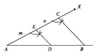 Internal Division of a Line Segment in definite ratio