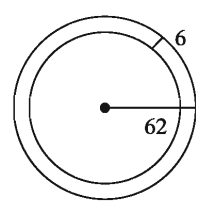 Measurement regarding circle